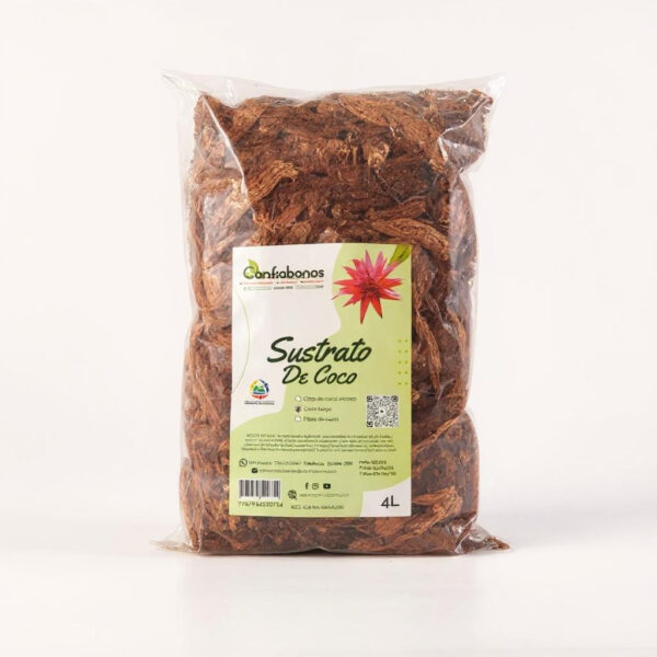 Chip de Coco Largo – Sustrato Natural de Alta Aireación