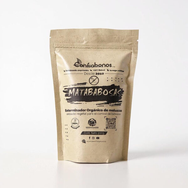 Matababosas Orgánico – Control Natural de Babosas y Caracoles 100g