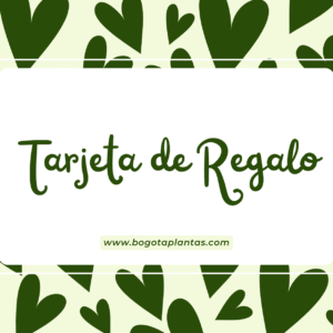 Tarjeta de Regalo – Bogotá Plantas