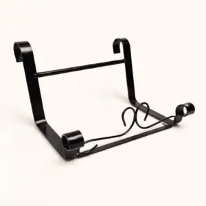Soporte Metálico Negro – Base Decorativa para Macetas